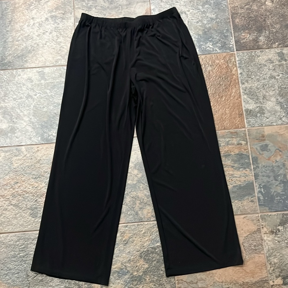 Elegant Black Wide Leg Pants